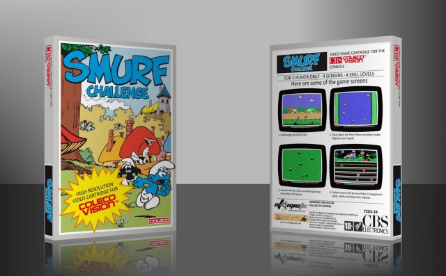 [Coleco] SMURF CHALLENGE (Homebrew) Smurfc10