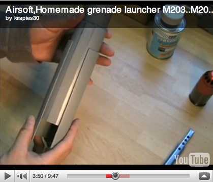 Tuto Fabriquer son Lance grenade type M203... - Page 2 Clicha10