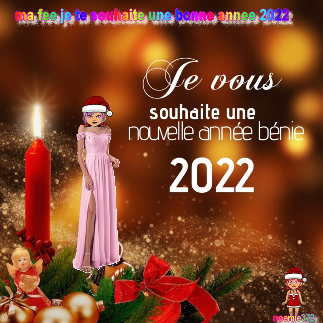 bonne annee 2022  Fee_bo10