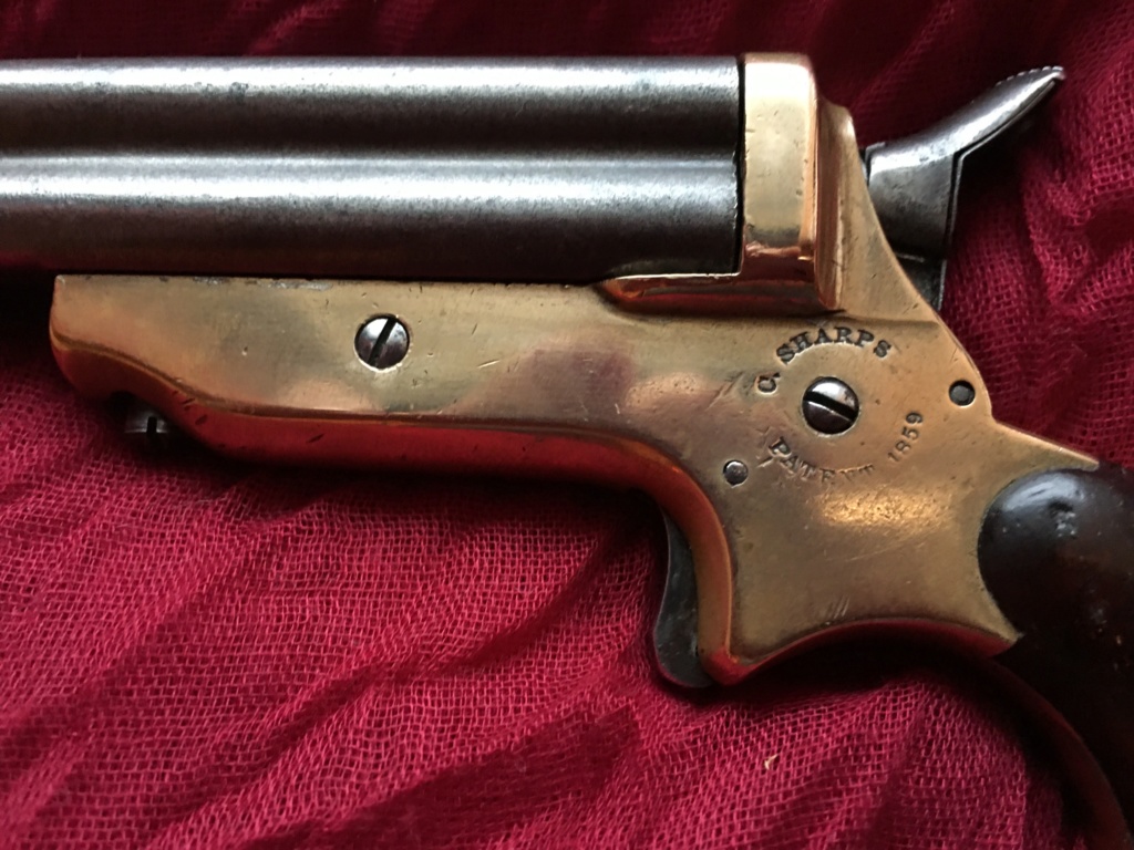 Dernier arrivé le Pistolet Sharps model 1859 en 32 rimfire  2a623e10