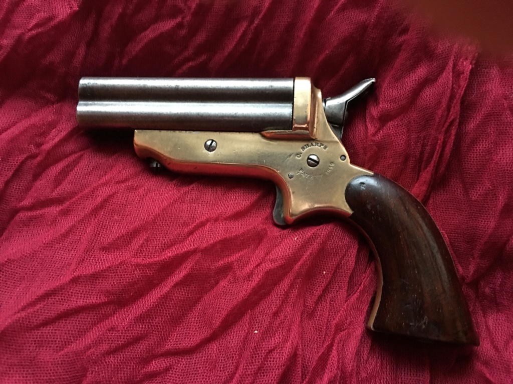 Dernier arrivé le Pistolet Sharps model 1859 en 32 rimfire  B2c74710
