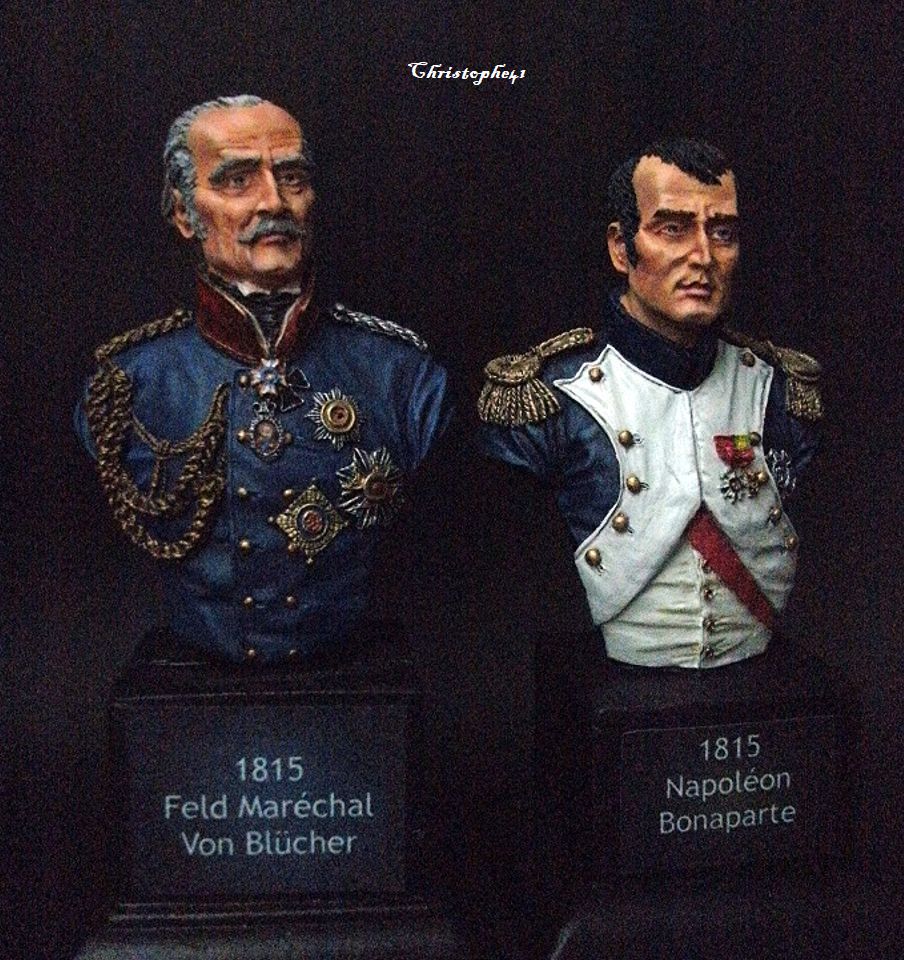 *1/9 buste du Feld Maréchal Von Blücher en 1815 - Mitches Military Models Pict5210