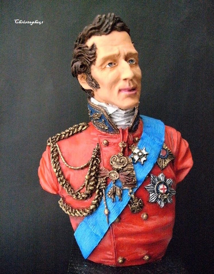 *  1/9 buste du Duc de Wellington 1815 - Mitches Military Models Pict5427