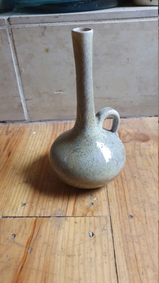 Small Green Vase, ANDRÉ FREYMOND, Swiss  20210714