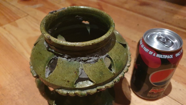 Green Candle Holder 20230114