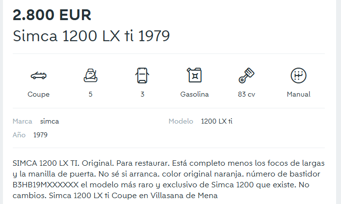 Auto Revista (Espagne) : essai de la Simca 1200 LXTI 2023-023