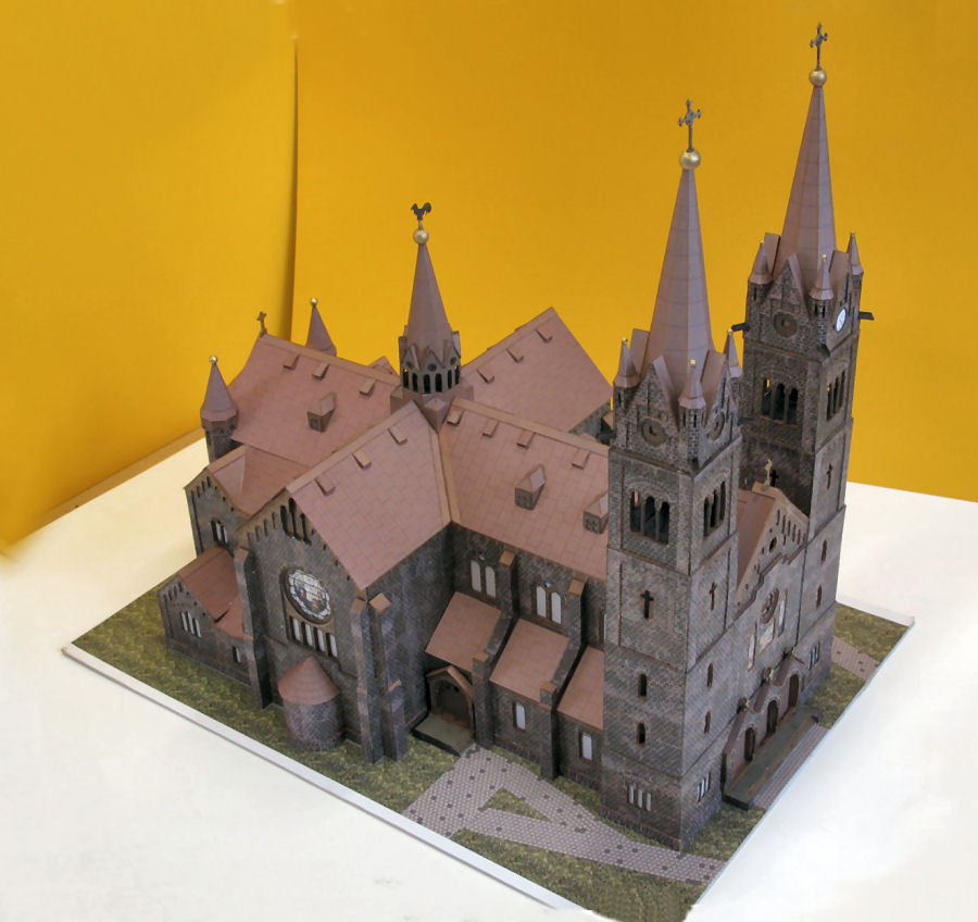  Galerie Kirche in Kochlowice v. Modelik 1/150 geb. v. Bertholdneuss Bild510
