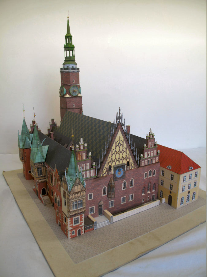 Rathaus v. Breslau 1/200 WAK Verlag geb. von Bertholdneuss Galerie Img_3558