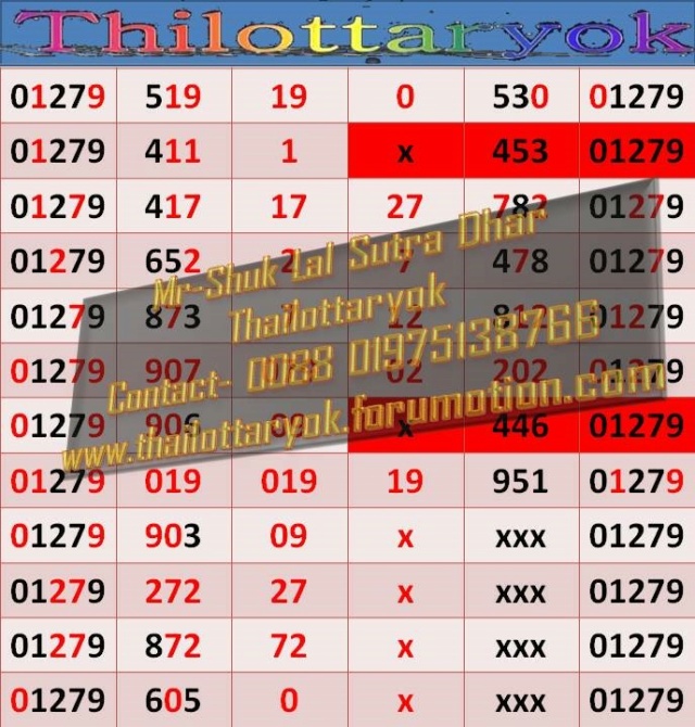 Mr-Shuk Lal Lotto 100% Free 16-11-2023 - Page 2 21215419