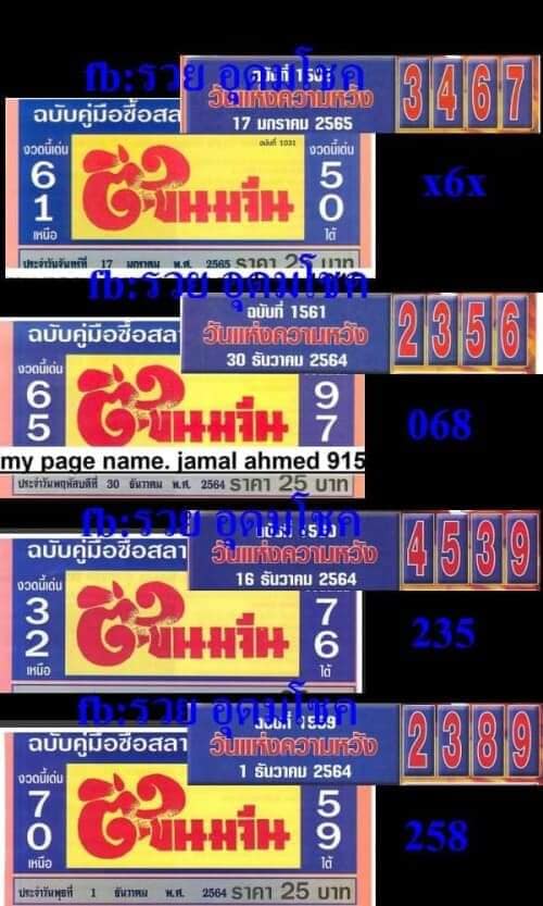 Mr-Shuk Lal Lotto 100% Free 17-01-2022 - Page 14 27113310