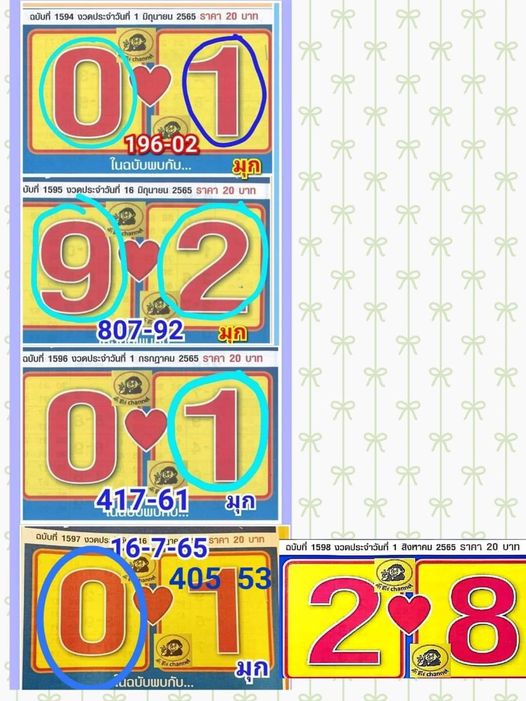 Mr-Shuk Lal Lotto 100% Free 01-08-2022 - Page 3 29314810