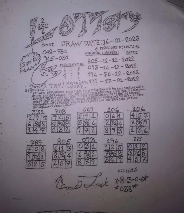 Mr-Shuk Lal Lotto 100% 1st-2nd-3rd Paper 17-01-2023 - Page 10 32388910