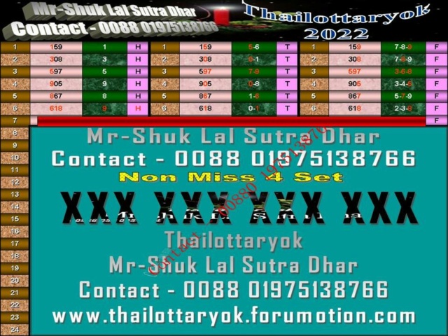 Mr-Shuk Lal Lotto 100% Free 16-04-2022 Derfdf10
