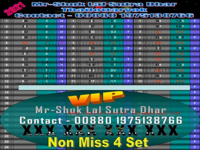 Mr-Shuk Lal Lotto 100% Free & VIP 16-07-2021 - Page 7 Kmkujo11