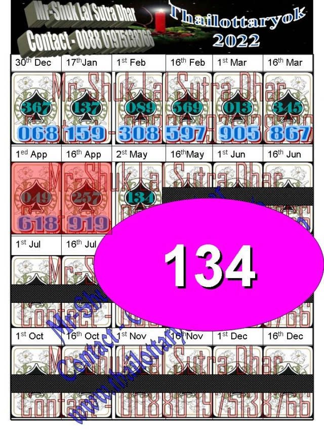 Mr-Shuk Lal Lotto 100% Free 02-05-2022 - Page 3 Maste239
