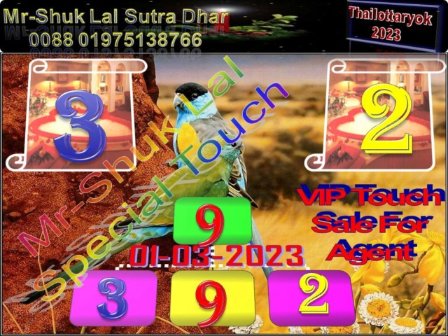 Mr-Shuk Lal Lotto 100% VIP 01-03-2023 Maste303