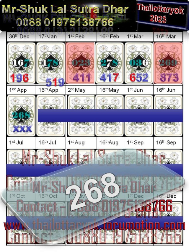 Mr-Shuk Lal Lotto 100% Free 01-04-2023 - Page 6 Maste310