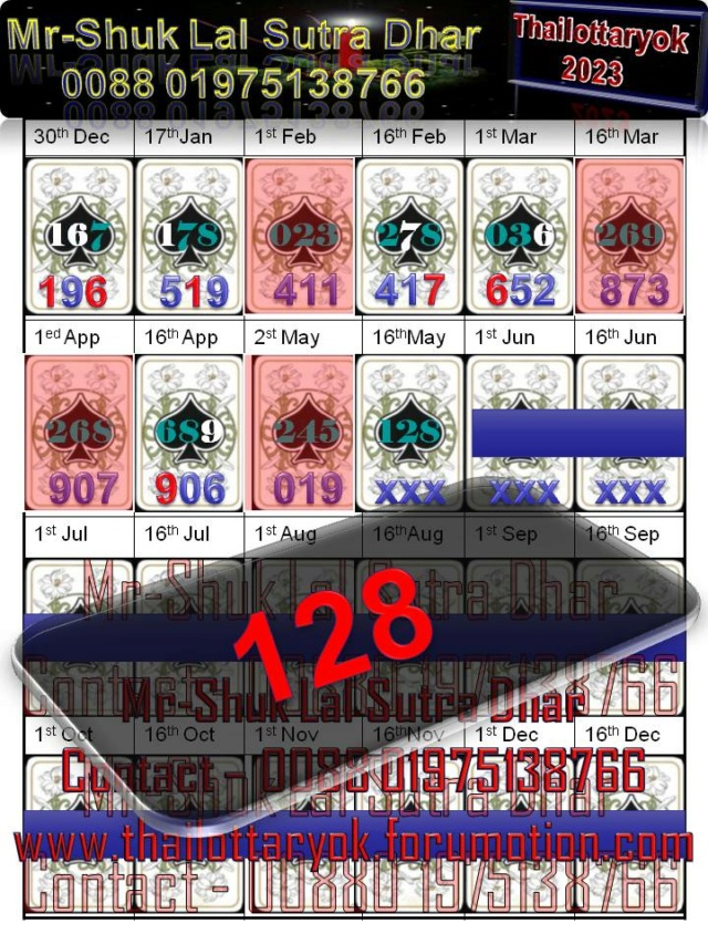 Mr-Shuk Lal Lotto 100% Free 16-05-2023 - Page 3 Maste322