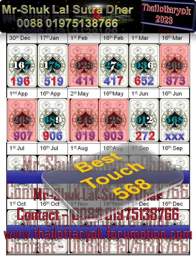 Mr-Shuk Lal Lotto 100% Free 16-06-2023 - Page 4 Maste333