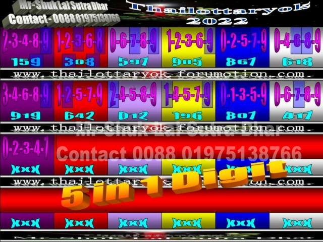 Mr-Shuk Lal Lotto 100% Free 01-08-2022 Non_p188