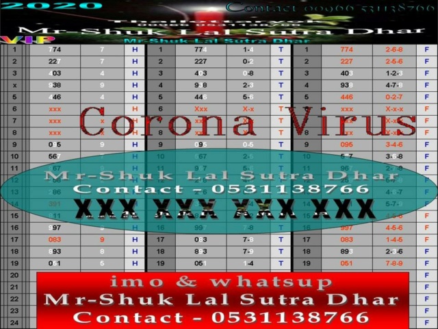 Mr-Shuk Lal Lotto 100% Free & VIP 01-11-2020 Presen51