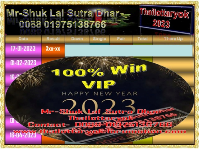 Mr-Shuk Lal Lotto 100% Free 17-01-2023 - Page 3 Set_pa47