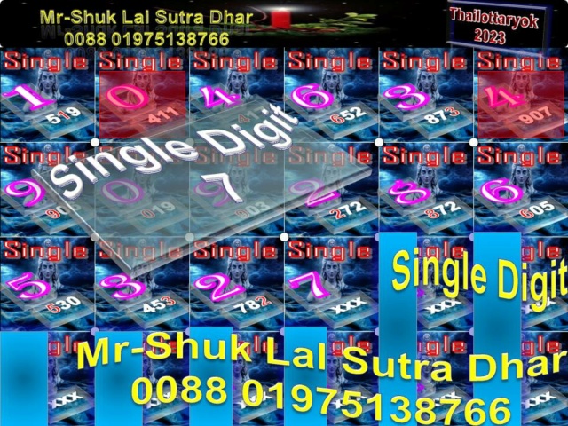 Mr-Shuk Lal Lotto 100% Free 16-09-2023 Singl463