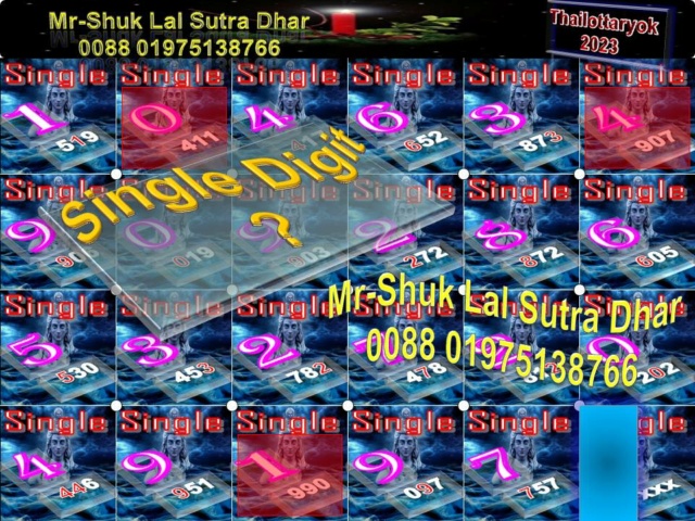 Mr-Shuk Lal Lotto 100% Win Free 30-12-2023 - Page 5 Singl504