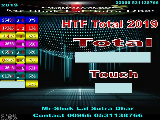 Mr-Shuk Lal 100% Tips 16-05-2019 - Page 4 Total20