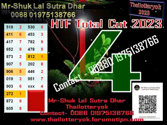 Mr-Shuk Lal Lotto 100% Free 16-11-2023 - Page 4 Total205