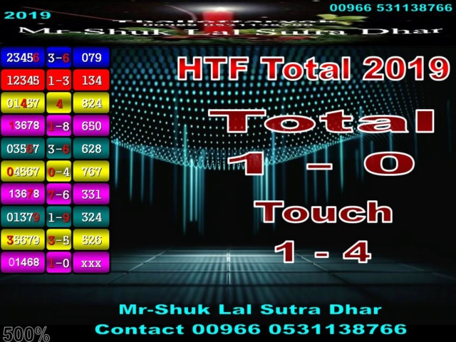 Mr-Shuk Lal 100% Tips 16-06-2019 Total23