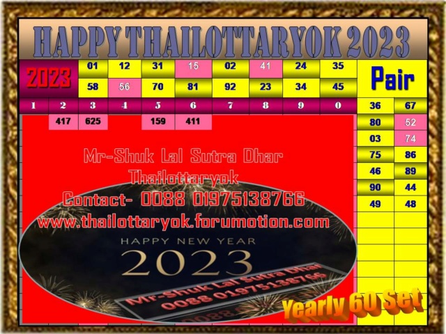 Mr-Shuk Lal Lotto 100% Free 16-03-2023 - Page 3 Yearl129