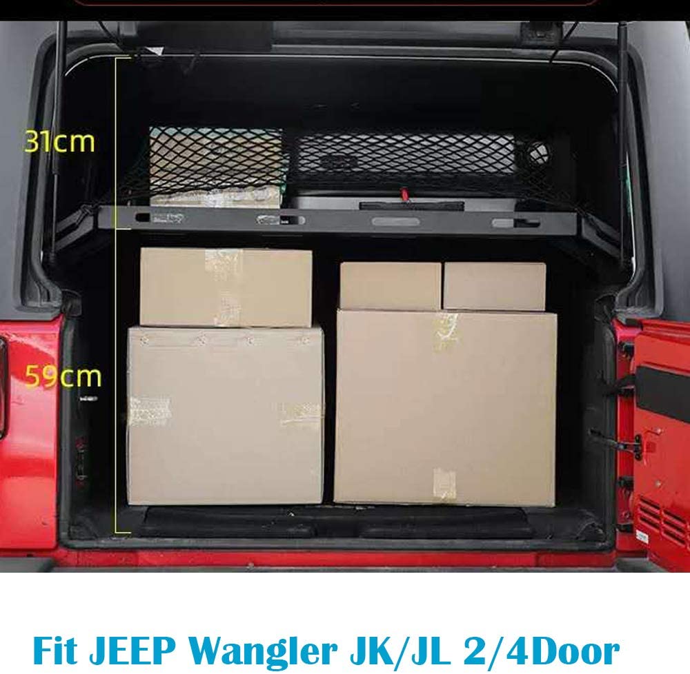 Jeep Wrangler JKU rear cargo rack Altezz10