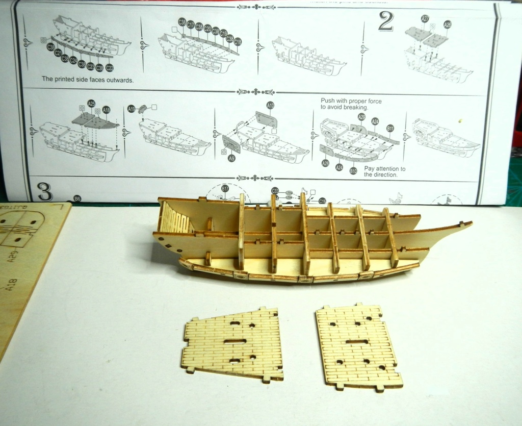 Construction, par Glénans, du "Sailing Ship" de "Rolife" Dscn2859