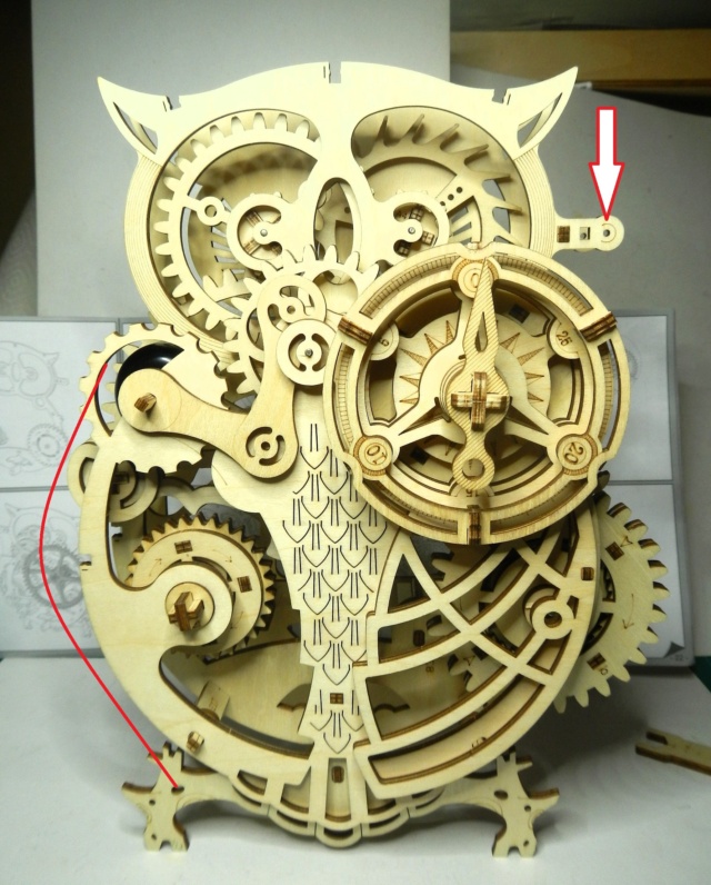 Horloge Hibou [puzzle bois 3D Rokr] de Glénans - Page 4 Dscn3091