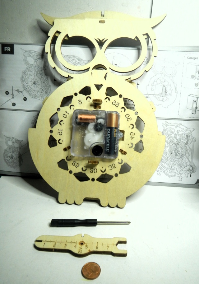 Horloge Hibou [puzzle bois 3D Rokr] de Glénans - Page 4 Dscn3112