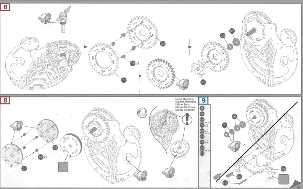 Horloge Hibou [puzzle bois 3D Rokr] de Glénans - Page 2 Fiche_26