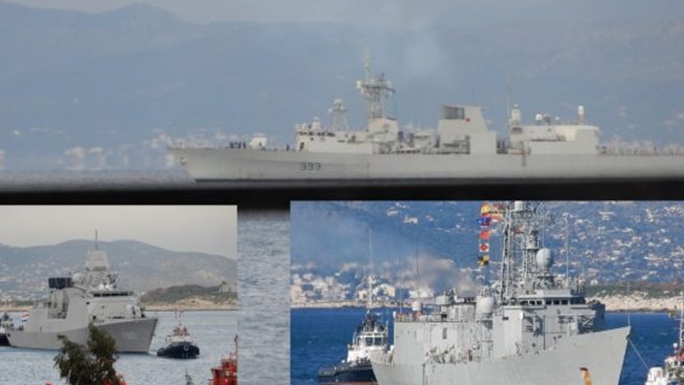 Στον Πειραιά τρία πλοία της ΝΑΤΟικής δύναμης SNMG2 26081810