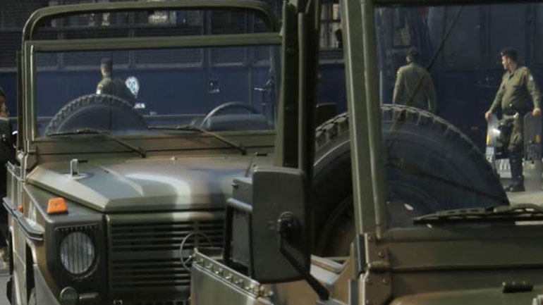 Τροχαίο με ανατροπή στρατιωτικού οχήματος στην Ξάνθη 26389111