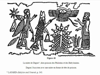La Mitre caholique et sa représentation avec le dieu Dagon Mitre_11
