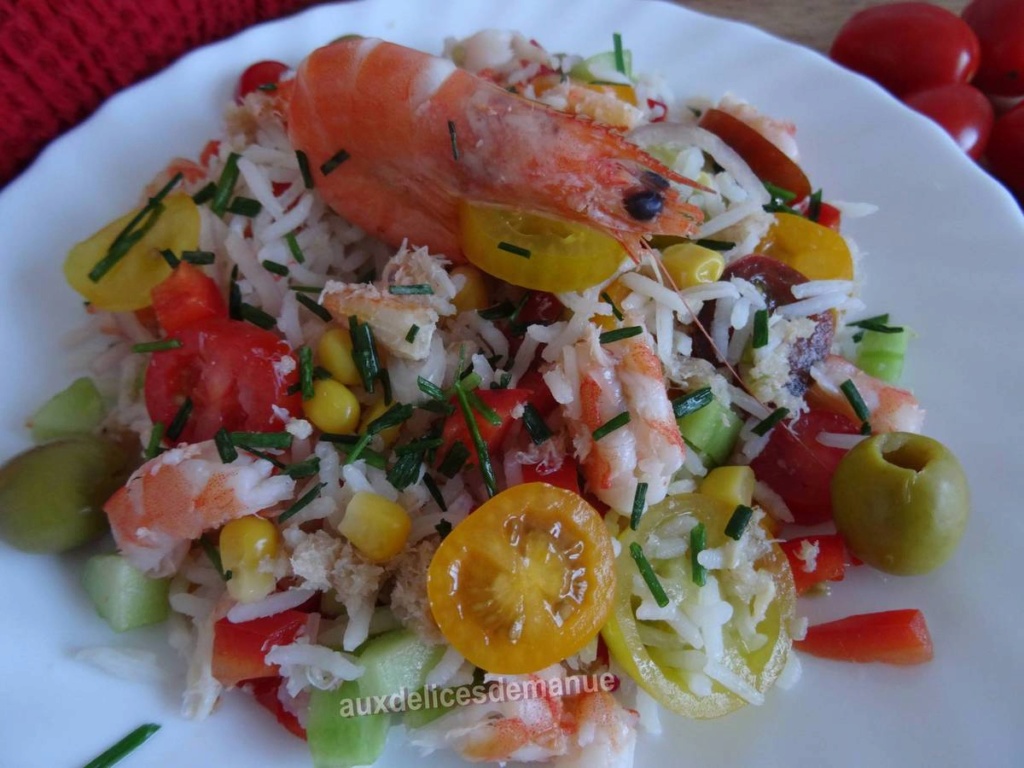 salade riz crevettes et crabe Ob_f5c10