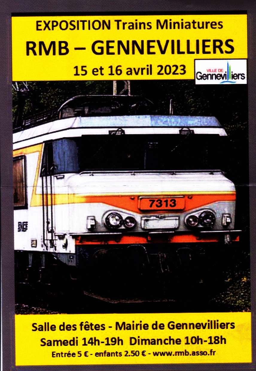 Exposition Trains miniatures 15-16/04/2023 mairie de Gennevilliers 2023-r10