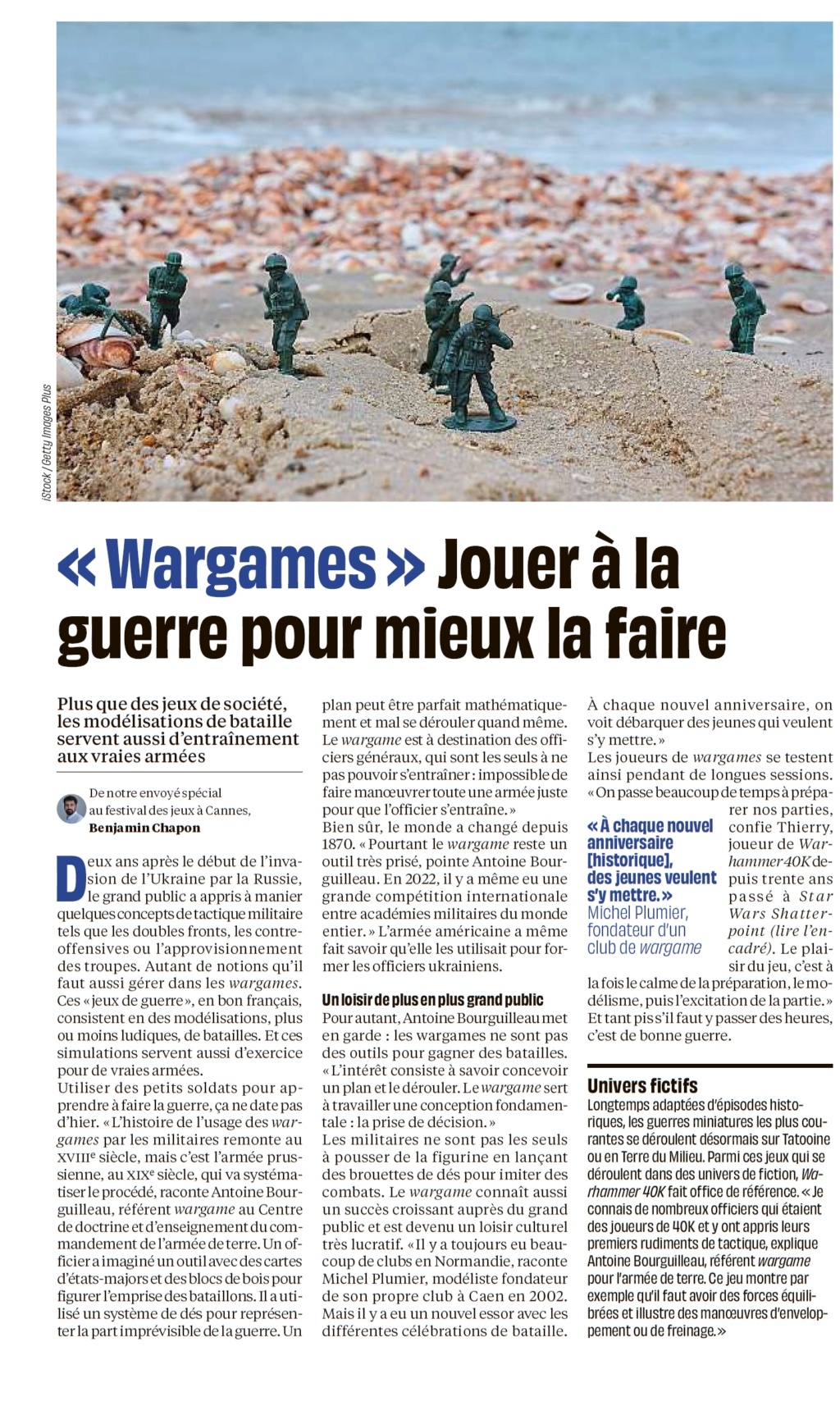 « Wargames » Jouer à la guerre pour mieux la faire 2024-039