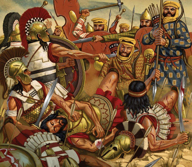 11 août (ou septembre) -480 : Léonidas et la bataille des Thermopyles, par Hérodote Screen52
