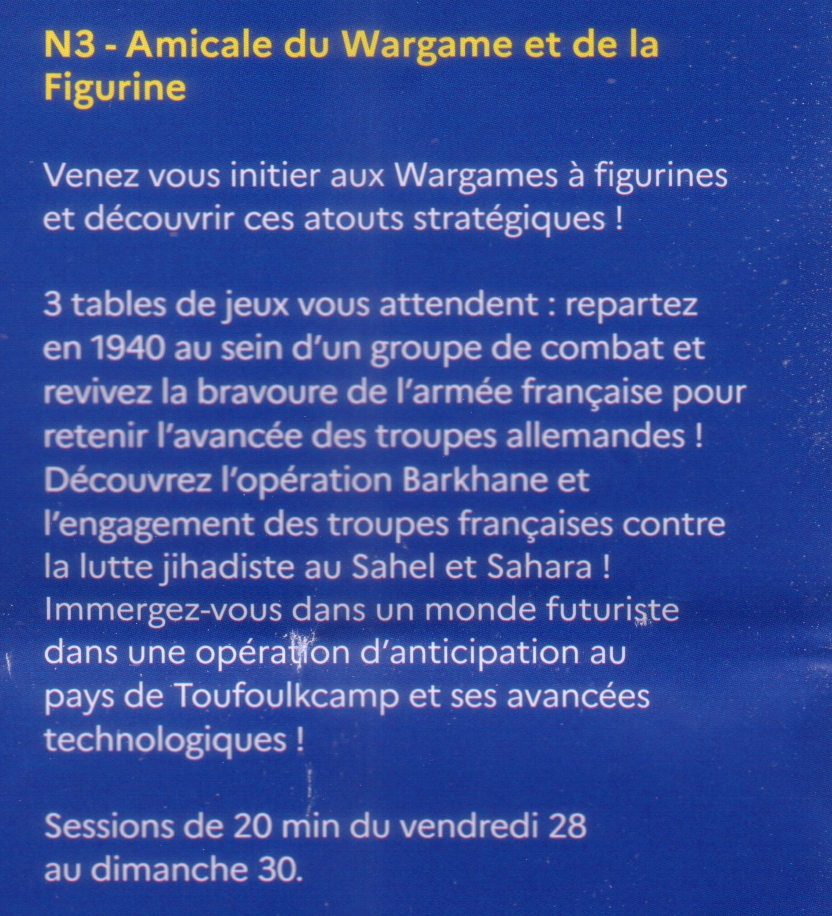  La Fabrique Défense se déroulera du 28 au 30 janvier 2022 à la Grande Halle de la Villette.  Stand-10