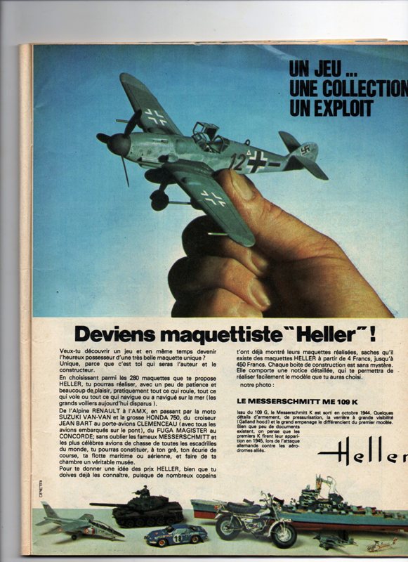Revue SPIROU, publicité HELLER 1976 Pub_sp10