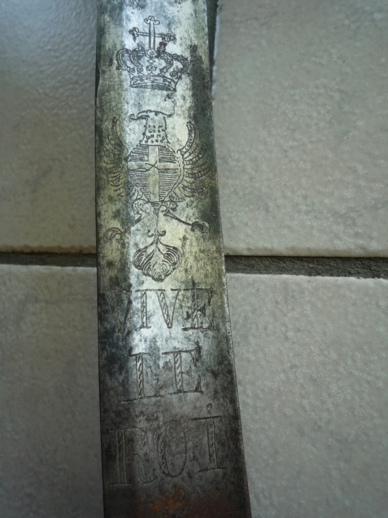 Les restes d'un sabre savoyard réutilisés par les révolutionnaires? 0042510