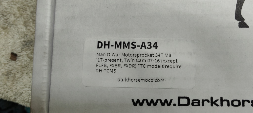 Darkhorse Man-O-War Motorsprocket( VENDU) Img20218