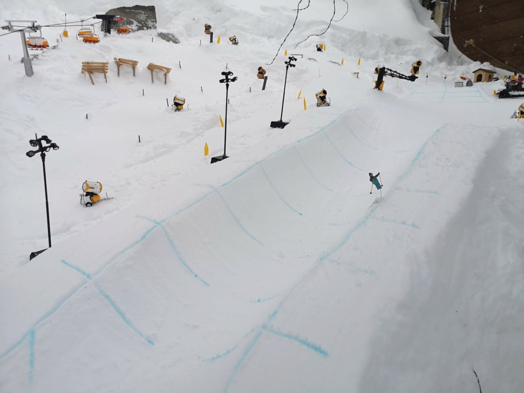 Station de ski miniature en Suisse