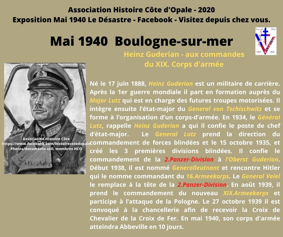 Exposition Mai 1940 - Le désastre - Boulogne-sur-Mer Guderi10